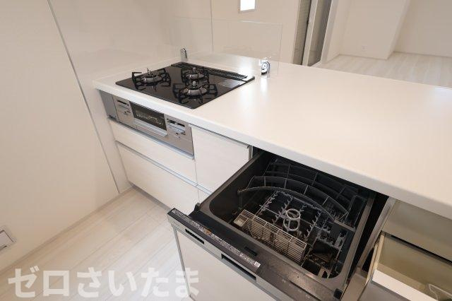 《仲介手数料無料》見沼区東大宮３丁目8-44新築一戸建てブルーミングガーデンのキッチン