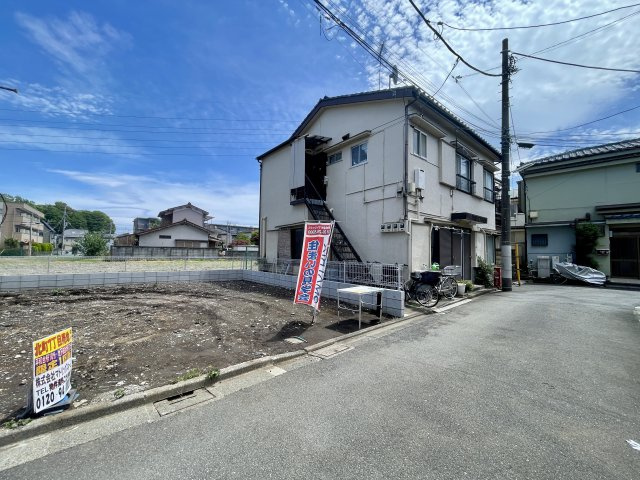 練馬区北町7丁目　アクセス便利　低層エリアの限定1区画の前面道路含む現地写真
