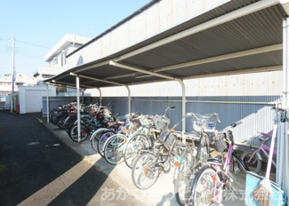 【その他共用部分】 | 敷地内駐輪場♪