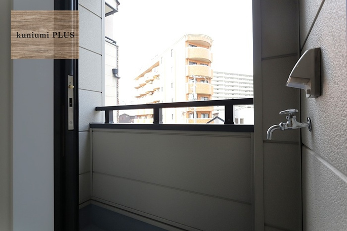 大阪市平野区長吉出戸2丁目のバルコニー