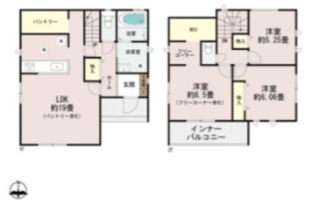 本郷北方　B号棟