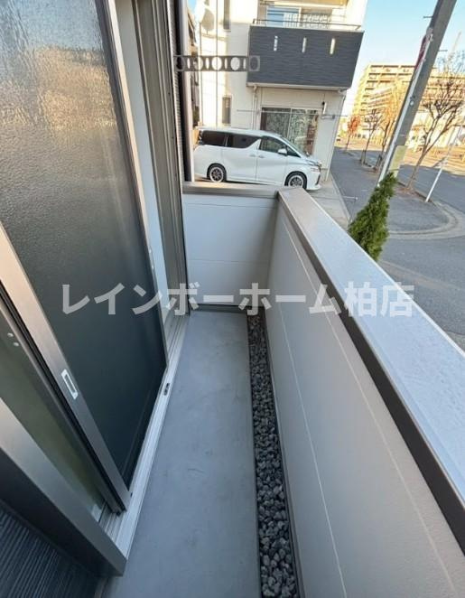 特典：仲介手数料が無料です!!のバルコニー