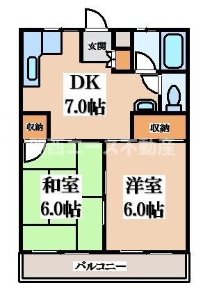 【間取り】 | 寿コーポ