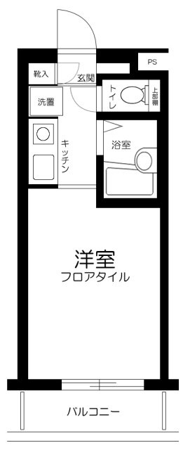 スカイコート荻窪第５の間取り|間取りです。