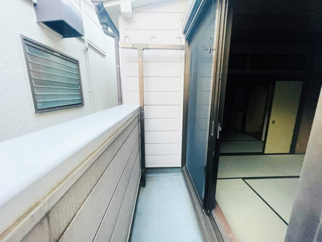 文京区白山２丁目の一戸建てのバルコニー