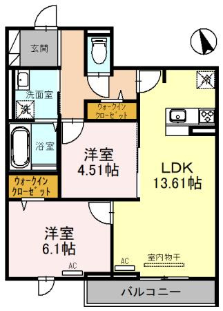 Rainbowの間取り