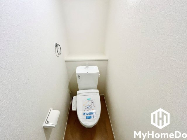 北区長喜町　2期　のトイレ|トイレが1階と2階にあるので、朝の忙しい時間にも混雑せず快適です。