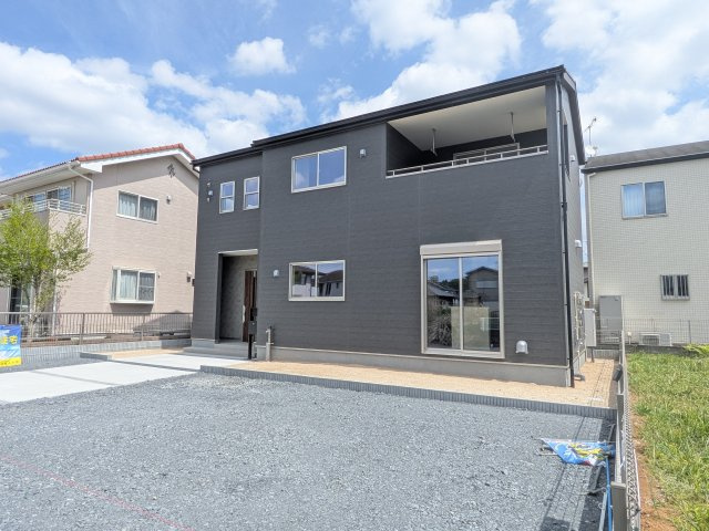 小美玉市納場　第4　新築戸建ての外観