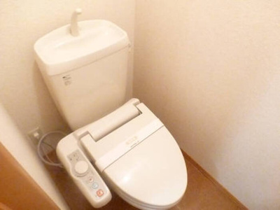 【トイレ】 | パークサイド城東 | 温水洗浄便座の付きのトイレ