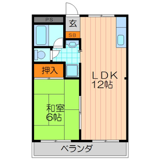 【間取り】 | 大一南野口マンション