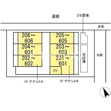 GRAND VILLAGEの区画図