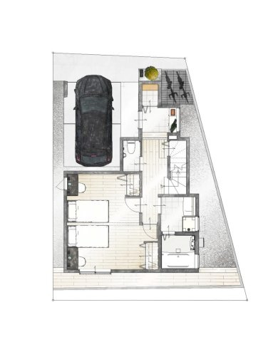 青谷町2丁目 新築戸建の間取り