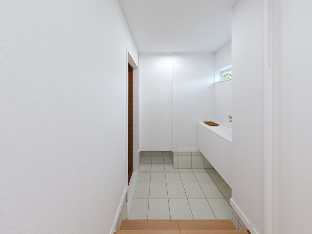 青谷町2丁目 新築戸建の玄関