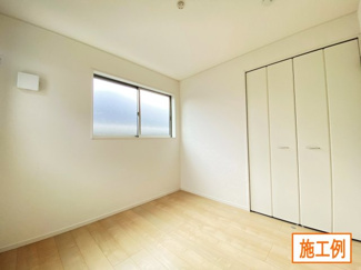 【内観：施工例】 | 寒川町倉見　新築分譲住宅　全4棟/今回販売1棟 | 同施工会社施工例（洋室）