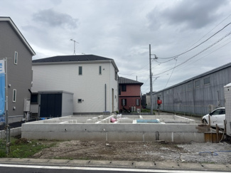 【外観】 | 寒川町倉見　新築分譲住宅　全4棟/今回販売1棟 | 現地（7月7日撮影）