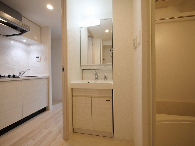 Ｓ－ＲＥＳＩＤＥＮＣＥ難波大国町Ｄｅｕｘの独立洗面台