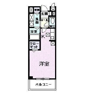シャローゼ２の間取り