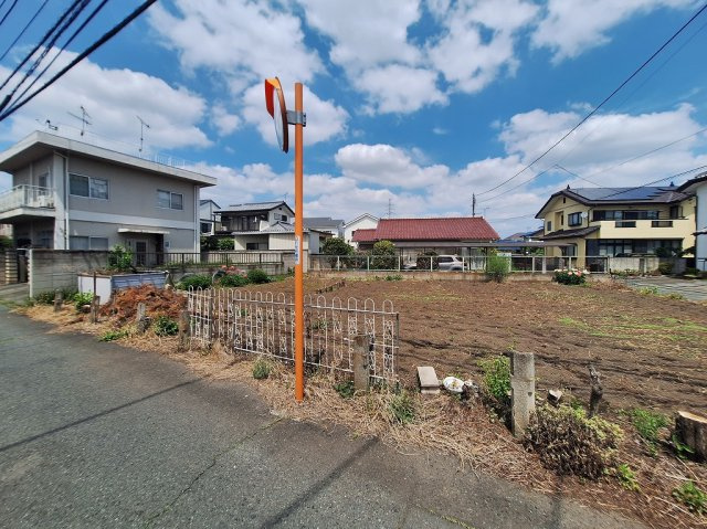 高崎市貝沢町売土地の外観|南道路より撮影