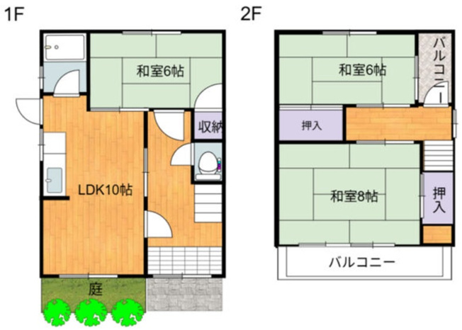 【間取り】 | 島泉8丁目戸建