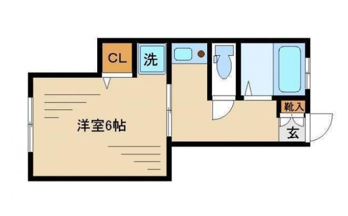 西新荘の間取り|間取りです。