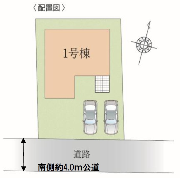 越谷弥栄町5期　新築戸建の区画図