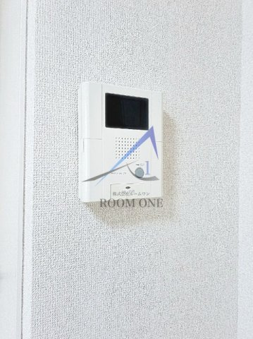 クレールコートのセキュリティ|モニター付きインターホンです。