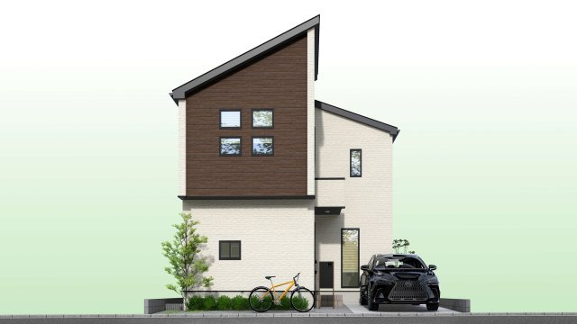 あきる野市二宮9期　全1棟の外観パース|☆完成予想パースです☆