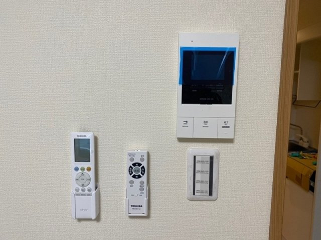 ラ・プラージュⅡのセキュリティ|モニタ付きインターホンで安心♪