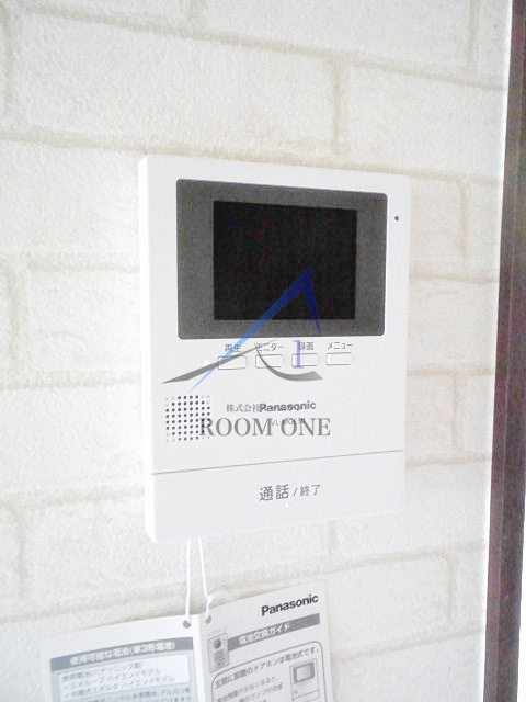 Maison　Okada のセキュリティ|モニター付きインターホンです。