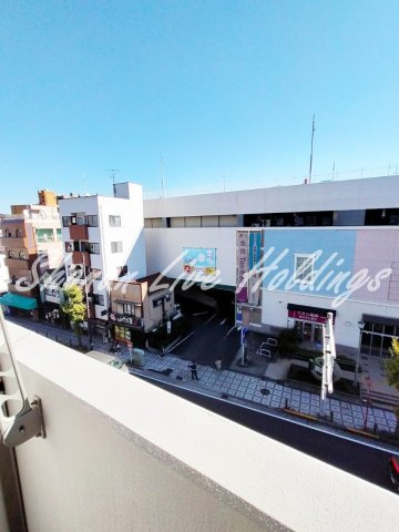 シャ ミニオンのバルコニー|前面棟無し・日当たり良好