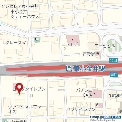 ＯＺ壱番街の地図