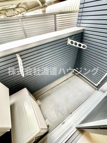 フェリーチェ杭瀬本町のバルコニー