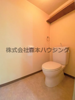 【トイレ】 | 　サニーコート | ゆったりとした空間のトイレです