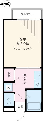 サンヒルズハイムの間取り