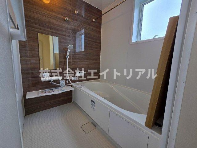 美濃加茂市太田町倉知　新築戸建　全2棟の浴室|1階