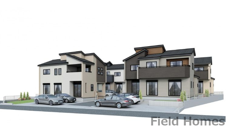 大磯町西小磯新築戸建て　3号棟の外観|外観イメージ「大磯町西小磯新築戸建て」