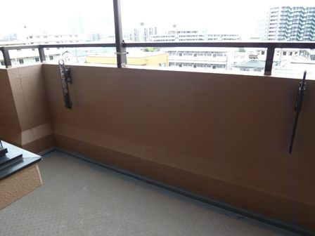 ライオンズマンション津田沼前原のバルコニー