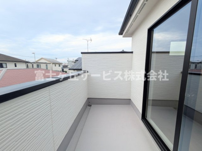 【バルコニー】 | 浜松市中央区葵西6丁目 2期 新築一戸建て | バルコニーです