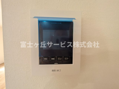 【セキュリティ】 | 浜松市中央区葵西6丁目 2期 新築一戸建て | TV付インターホンです