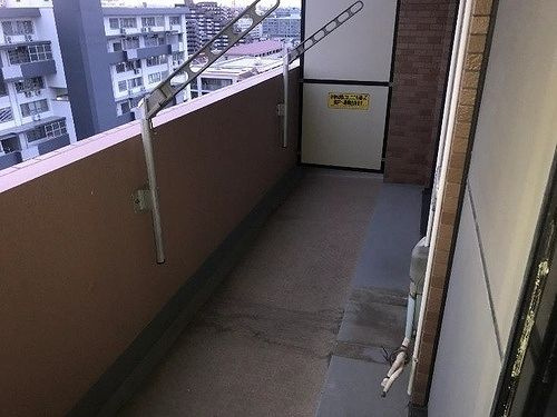 ライオンズマンション下総中山第３のバルコニー