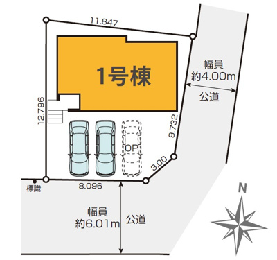 【区画図】 | 浜松市中央区笠井町 3期 新築一戸建て | 区画図です