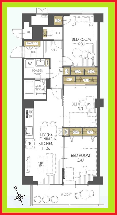 名古屋市瑞穂区山下通５丁目の中古マンション