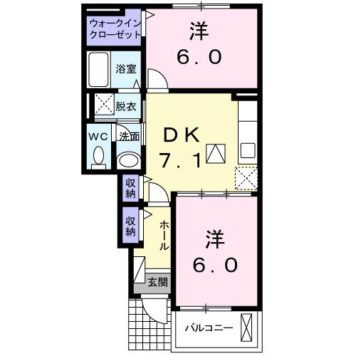 【間取り】 | ベルセリスメゾンⅠ