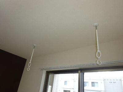 【設備】 | サウレ | 室内物干し（イメージ）