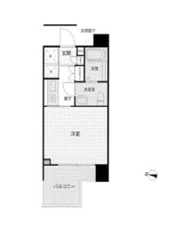 スタジオスクエア住吉の間取り