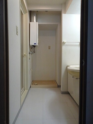 ライオンズマンション裏参道第２の洗面所|※前回募集時／2022年2月の写真
