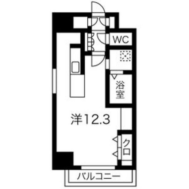 レベント岐阜の間取り