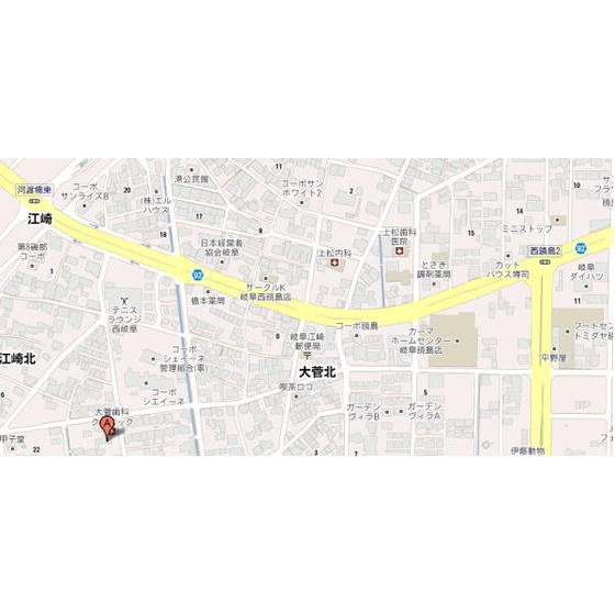 岐阜市大菅北の一戸建ての外観