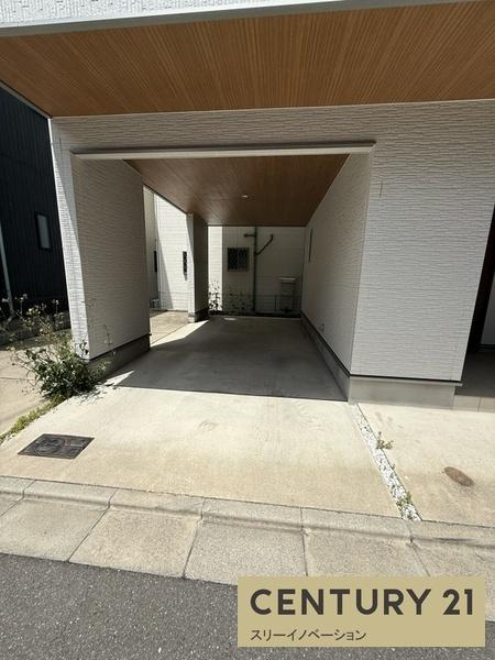 港区市岡4丁目中古戸建の駐車場