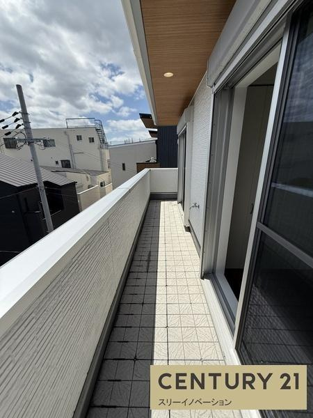 港区市岡4丁目中古戸建のバルコニー